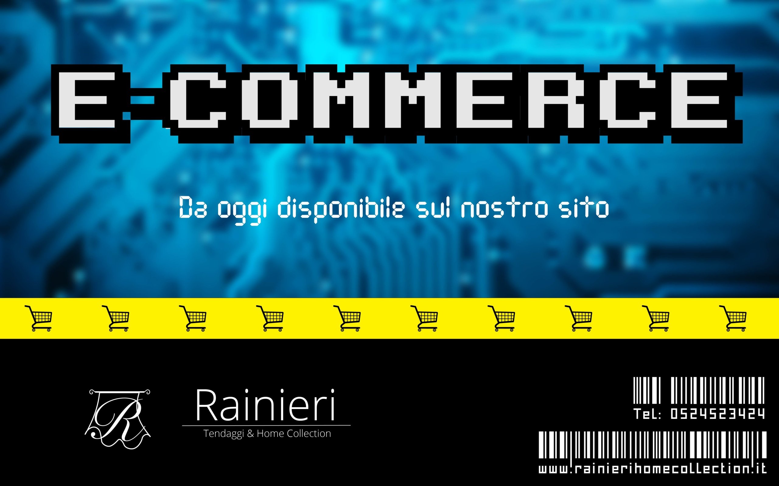 E-commerce ora disponibile